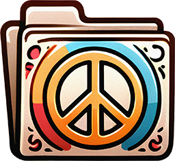 Hippie Symbol Icon